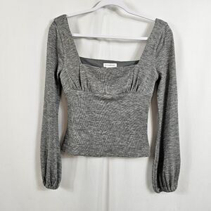Lovers & Friends Blakely Sweater in Heather Grey - Size S